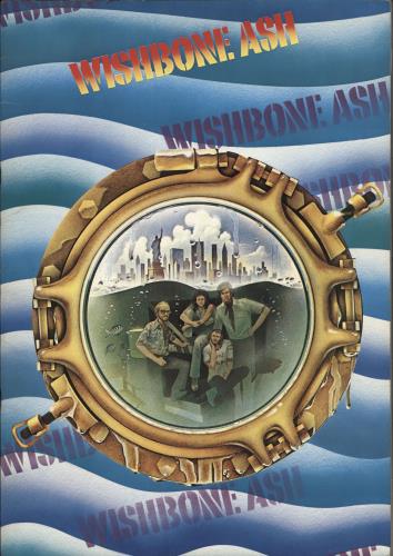 Wishbone Ash 1976 Tour Japanese tour programme (190163) TOUR PROGRAM